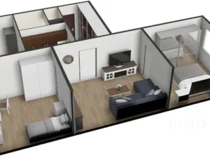 Prodej bytu 3+1, Písek - Pražské Předměstí, Na Stínadlech, 64 m2