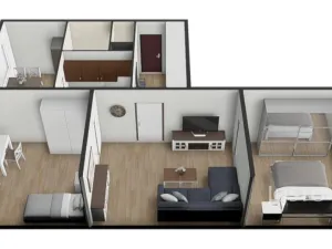 Prodej bytu 3+1, Písek - Pražské Předměstí, Na Stínadlech, 64 m2