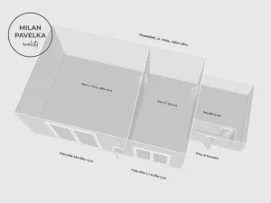 Pronájem výrobních prostor, Předklášteří, Víska, 172 m2