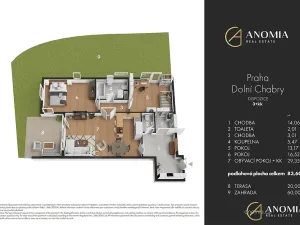 Prodej bytu 3+kk, Praha - Dolní Chabry, K Beranovu, 88 m2