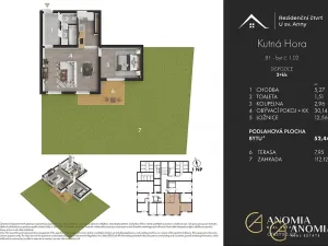 Prodej bytu 2+kk, Kutná Hora, Plk. Loudy, 56 m2