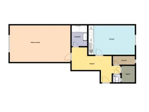 Pronájem bytu 1+1, Praha - Kobylisy, Čimická, 58 m2