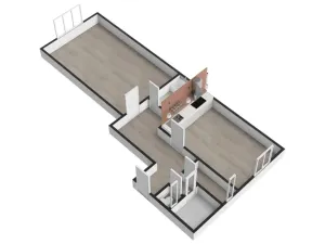 Pronájem bytu 1+1, Praha - Kobylisy, Čimická, 58 m2