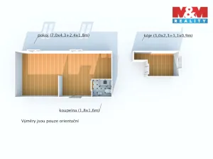 Prodej bytu 1+kk, Karlovy Vary - Bohatice, Dalovická, 34 m2