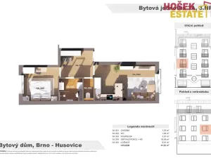 Prodej bytu 2+kk, Brno, Netušilova, 41 m2