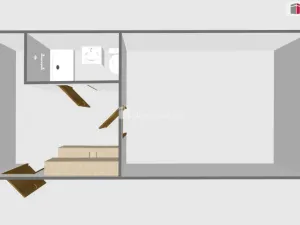 Pronájem bytu 1+1, Mikulov, Zámecká, 30 m2