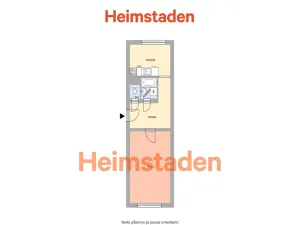 Pronájem bytu 1+1, Havířov - Město, Resslova, 36 m2