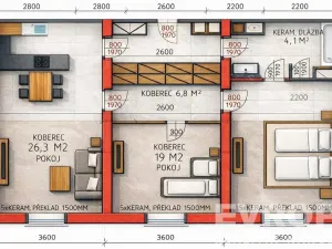Prodej bytu 3+kk, Plzeň - Jižní Předměstí, U Borského parku, 78 m2