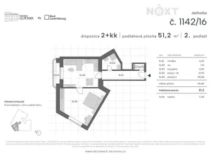Prodej bytu 2+kk, Praha - Strašnice, Čestlická, 51 m2