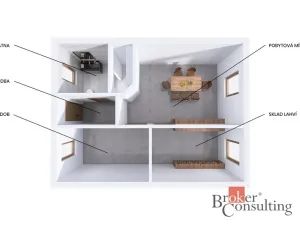 Prodej ubytování, Popice, 50 m2