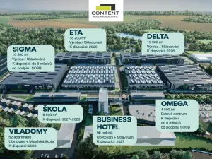 Pronájem skladu, Tachov - Oldřichov, 3000 m2