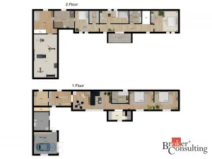 Prodej rodinného domu, Zlonín, U Rybníka, 291 m2