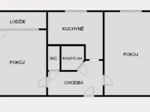 Prodej bytu 2+1, Ústí nad Labem, Kojetická