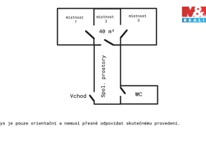 Pronájem kanceláře, Havířov - Město, Mickiewiczova, 40 m2
