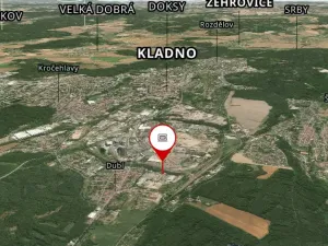 Pronájem komerčního pozemku, Kladno, Oldřichova, 804 m2