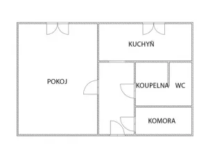 Prodej bytu 1+1, Pardubice - Zelené Předměstí, Jindřišská, 31 m2