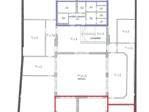 Pronájem kanceláře, Hradec Králové, Malé náměstí, 22 m2