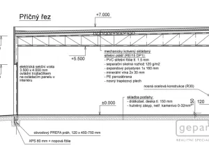 Pronájem skladu, Klínec, 94 m2