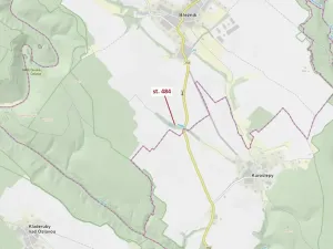 Dražba pozemku, Březník, 47 m2