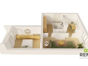 Prodej bytu 2+1, Otrokovice, Olbrachtova, 51 m2