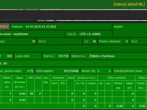 Prodej lesa, Žďárek, 11675 m2