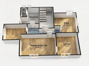 Prodej bytu 3+1, Olomouc - Řepčín, 101 m2