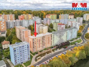 Pronájem bytu 2+1, Cheb, Boženy Němcové, 61 m2