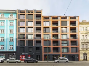 Pronájem bytu 2+kk, Praha - Karlín, Sokolovská, 55 m2