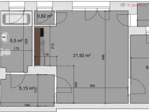Prodej bytu 2+kk, Brno - Černovice, Zvěřinova, 43 m2