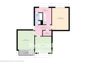 Prodej bytu 3+1, Ústí nad Labem - Severní Terasa, Svojsíkova, 62 m2