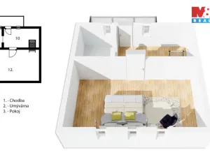 Prodej chaty, Kamenný Přívoz - Kamenný Újezdec, 69 m2