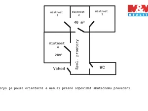 Pronájem kanceláře, Havířov - Město, Mickiewiczova, 70 m2