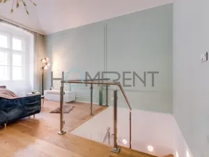 Pronájem bytu 2+kk, Praha - Karlín, Peckova, 86 m2