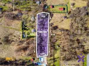 Prodej pozemku, Bojkovice, 1943 m2