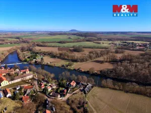 Prodej zahrady, Brozany nad Ohří - Hostěnice, 486 m2