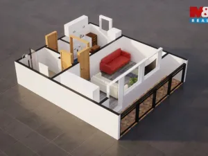 Pronájem bytu 1+1, Dolní Poustevna, Vilémovská, 31 m2