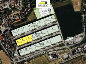 Pronájem skladu, Kněževes, Nad Kovárnou, 4432 m2