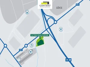 Pronájem výrobních prostor, Kozomín, 7600 m2