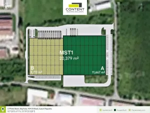 Pronájem skladu, Most - Velebudice, Skyřická, 8712 m2