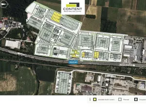 Pronájem skladu, Modřice, Evropská, 1418 m2