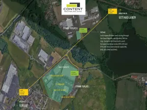 Pronájem skladu, Krupka - Nové Modlany, Kateřinská, 3344 m2