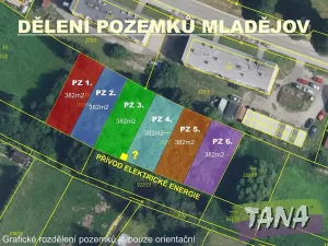 Prodej podílu pozemku pro bydlení, Mladějov, 382 m2