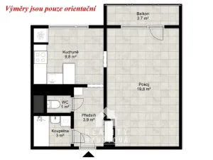 Prodej bytu 1+1, Blansko, Okružní, 40 m2