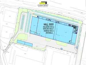 Pronájem výrobních prostor, Plzeň - Skvrňany, U Nové Hospody, 2880 m2