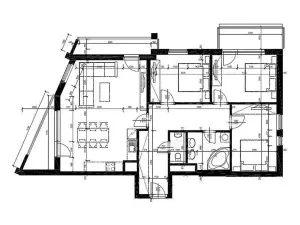 Pronájem bytu 4+1, Praha - Zličín, Sazovická, 111 m2