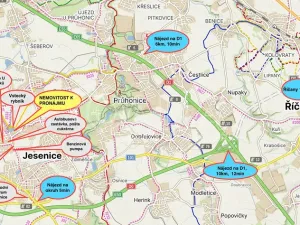 Pronájem skladu, Vestec, Vestecká, 252 m2