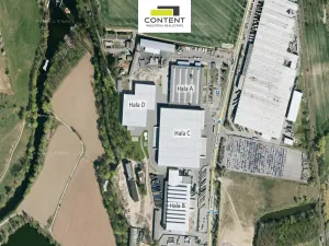 Pronájem výrobních prostor, Mnichovo Hradiště - Veselá, 5. května, 9825 m2