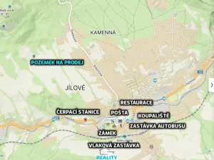 Prodej zahrady, Jílové, Mokrá, 900 m2