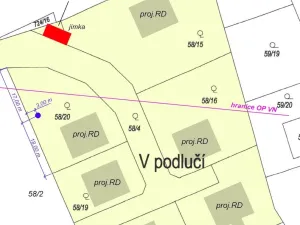 Prodej pozemku pro bydlení, Plzeň - Božkov, 1335 m2