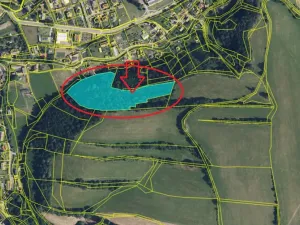 Prodej podílu lesa, Hrabišín, 4749 m2